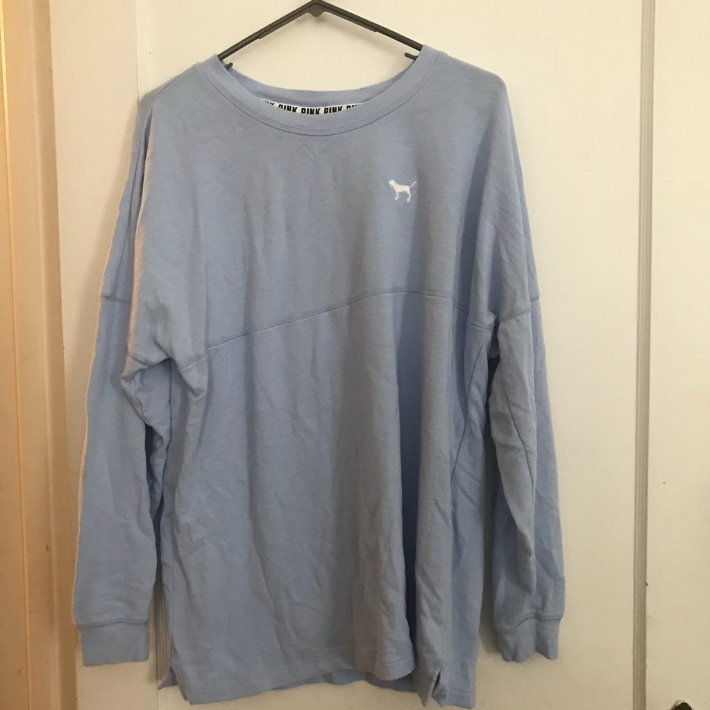 Vs Pink W L Lightweight “Love Pink” Sweatshirt